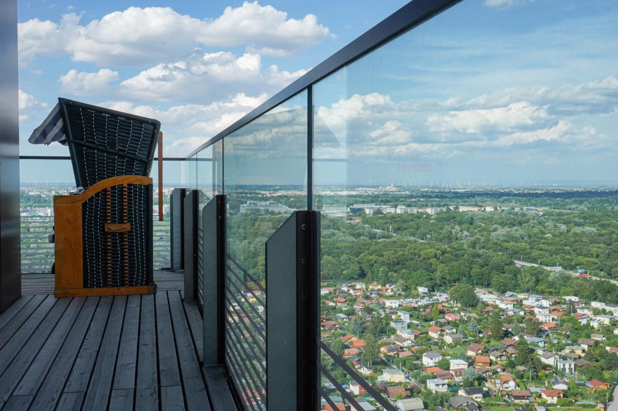 Triiiple 7Heaven - Amazing View On Top Floor With Rooftop Pool Wien Ngoại thất bức ảnh